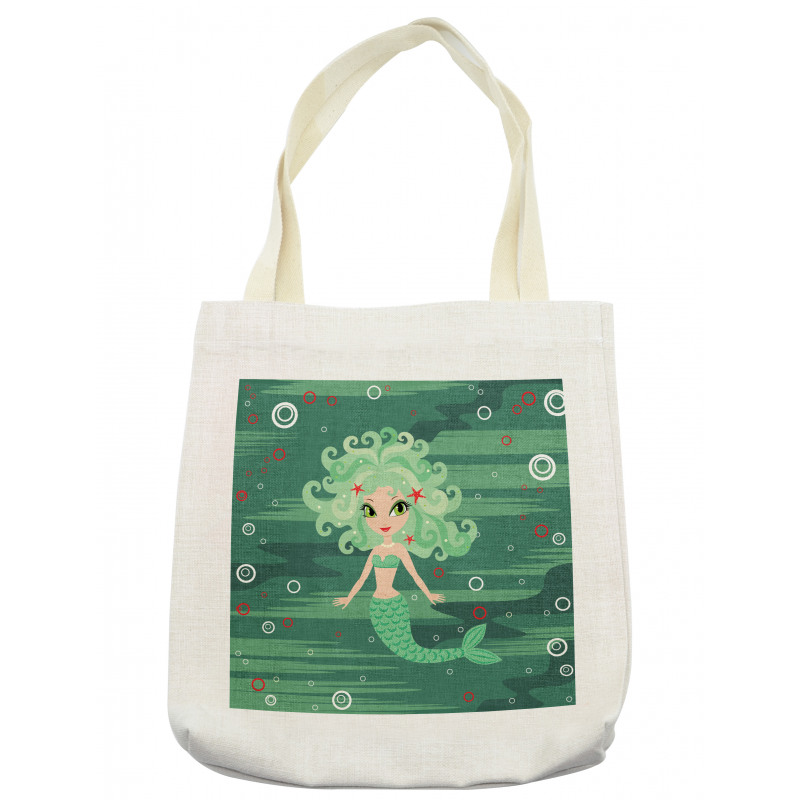 Starfish Sea Cartoon Tote Bag