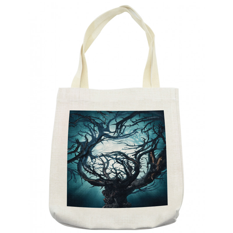 Night Big Mystic Tree Tote Bag