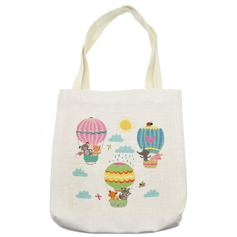 Animals Fly Nursery Tote Bag