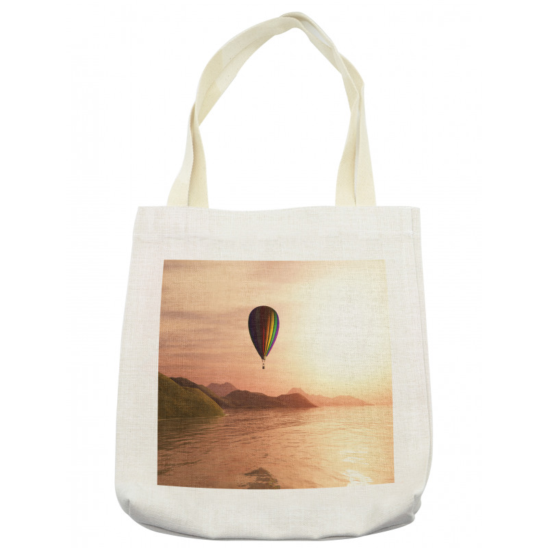 Sunset Landscape Tote Bag