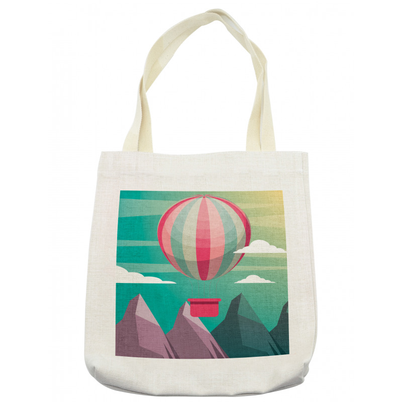 Polygonal Lines Tote Bag