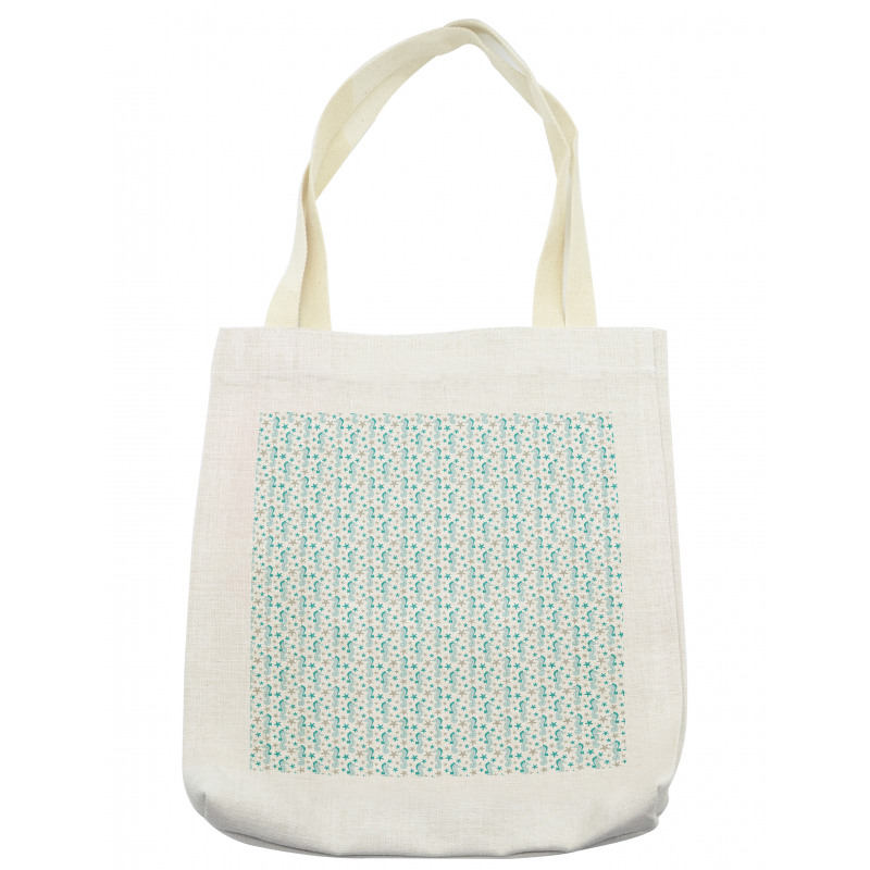 Seahorses and Starfish Tote Bag