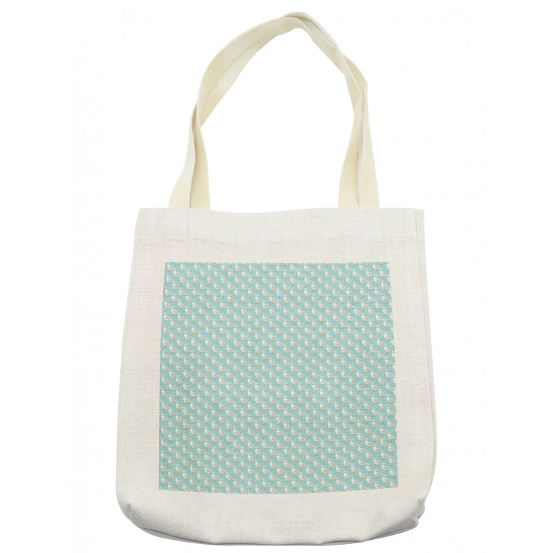 Birds in Cartoon Tote Bag