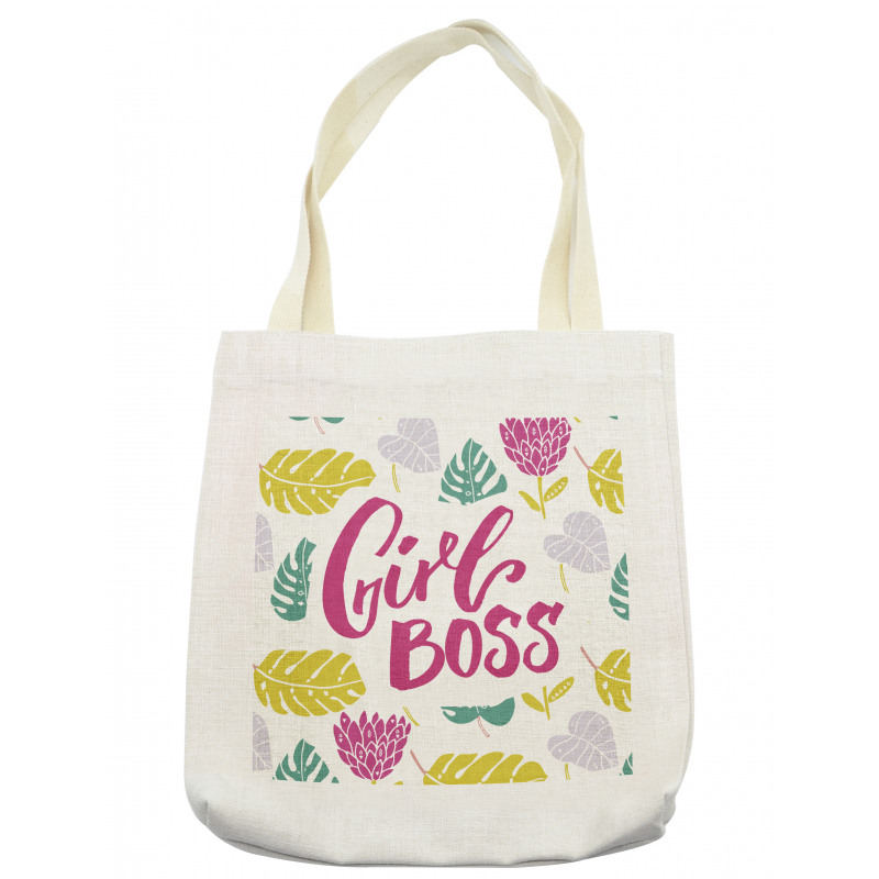 Feminism Calligraphy Art Tote Bag