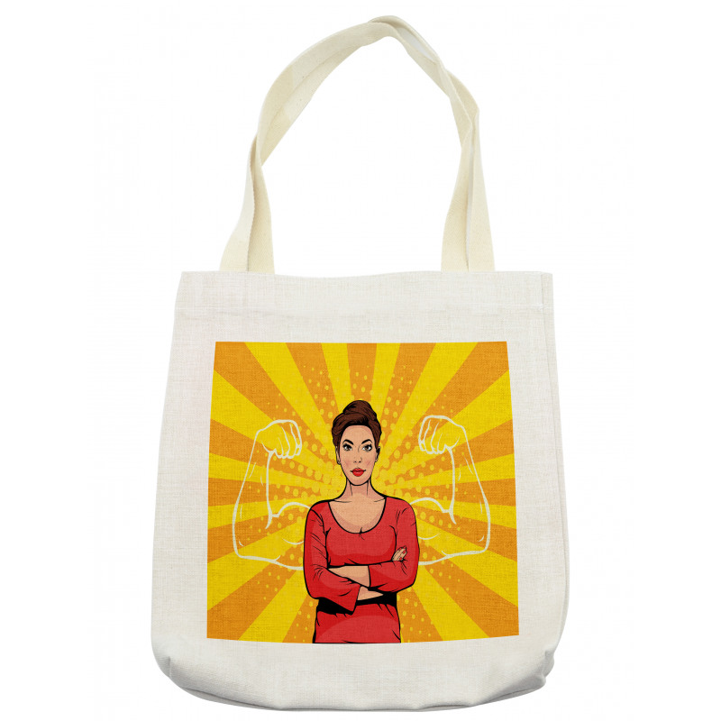 Strong Woman and Arms Tote Bag