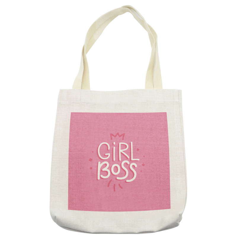 Feminine Pinkish Concept Tote Bag