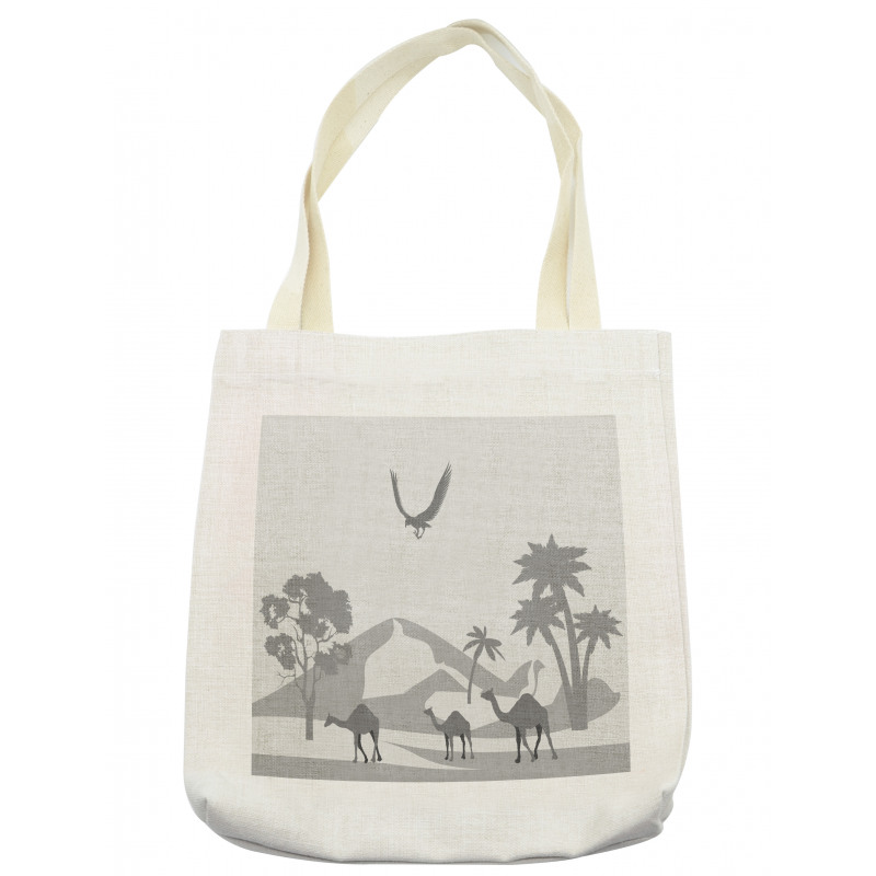 Monotone Greyscale Sand Dunes Tote Bag