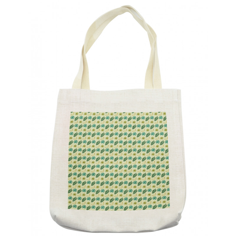 Banana and Leaves Art Tote Bag