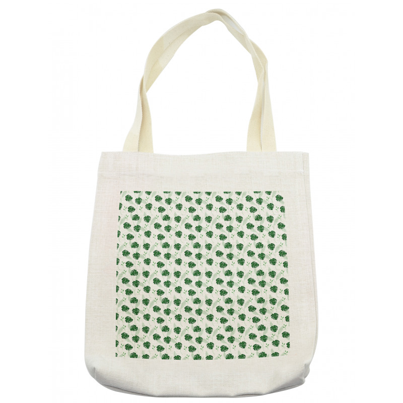 Jungle Foliage Shadowy Tote Bag