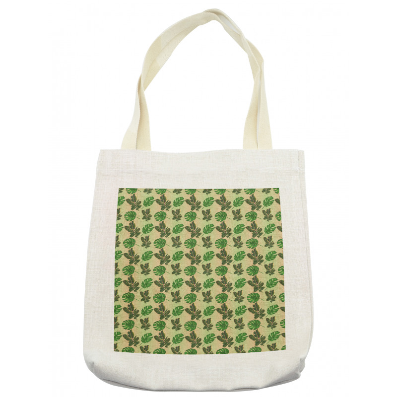 Exotic Leaves Scenery Tote Bag