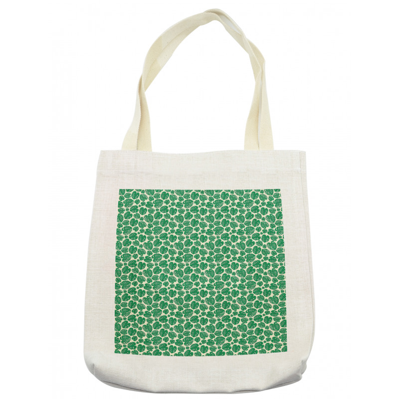 Hawaiian Summer Leaves Tote Bag