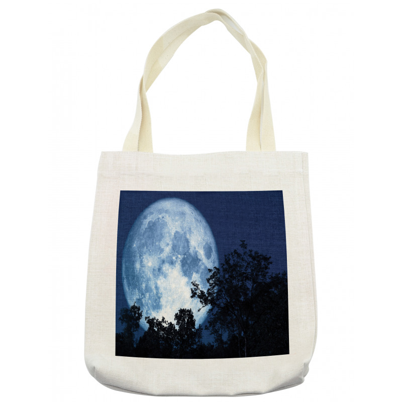 Moon Beaming in the Woods Tote Bag