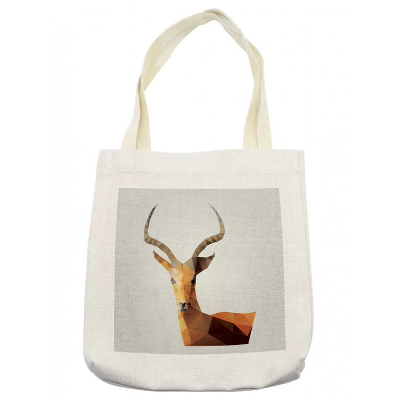 Low Poly Animal Portrait Tote Bag