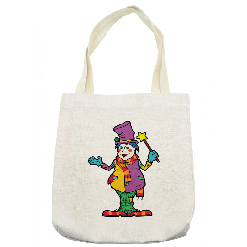 Whimsical Man with Magic Wand Tote Bag