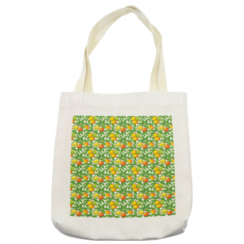 Ripe Mango Branches Tote Bag