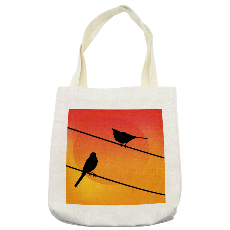 Avian Animal Sunset Tote Bag