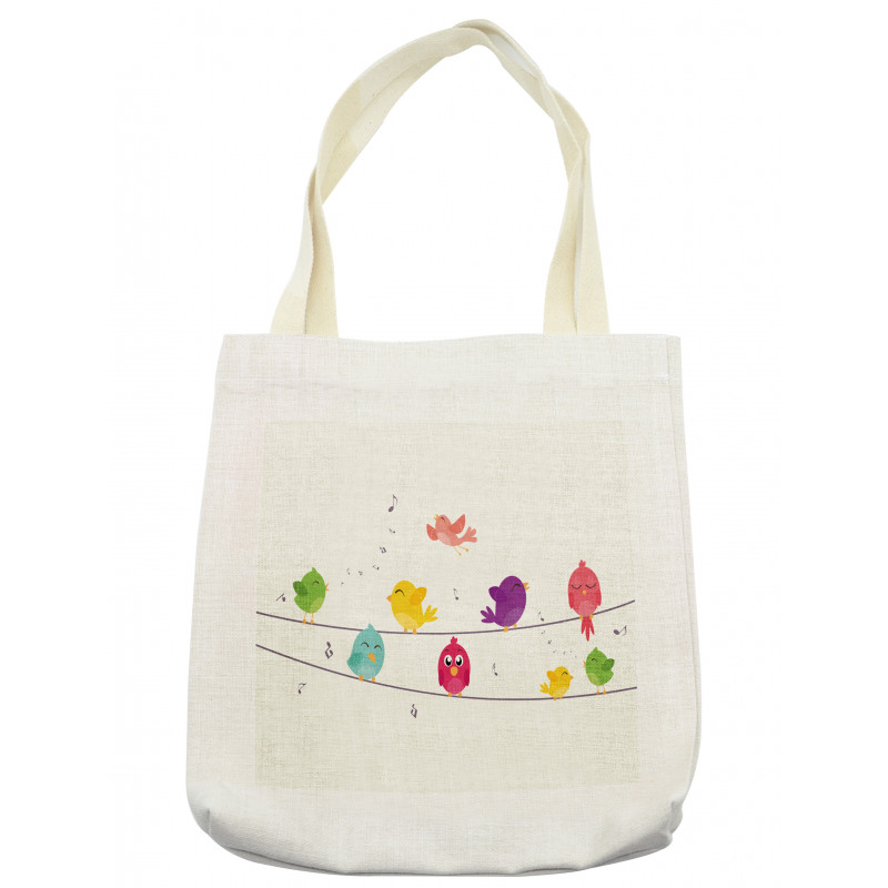 Singing Cartoon Tote Bag