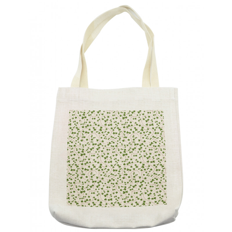 Colorful Grape Leaves Graphic Tote Bag