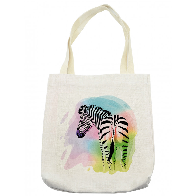 Striped Safari Animal Tote Bag