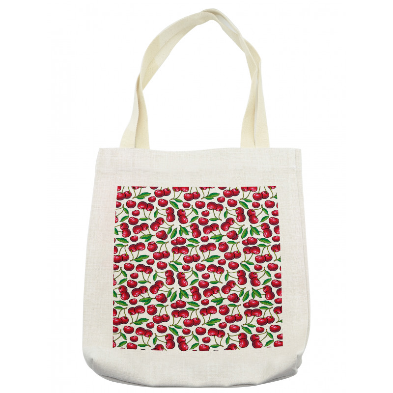 Cartoon Summer Fruit Art Tote Bag