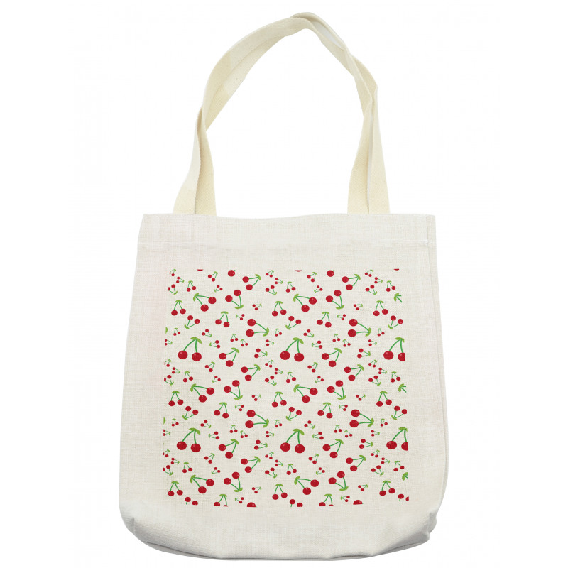 Simple Summer Fruit Pattern Tote Bag