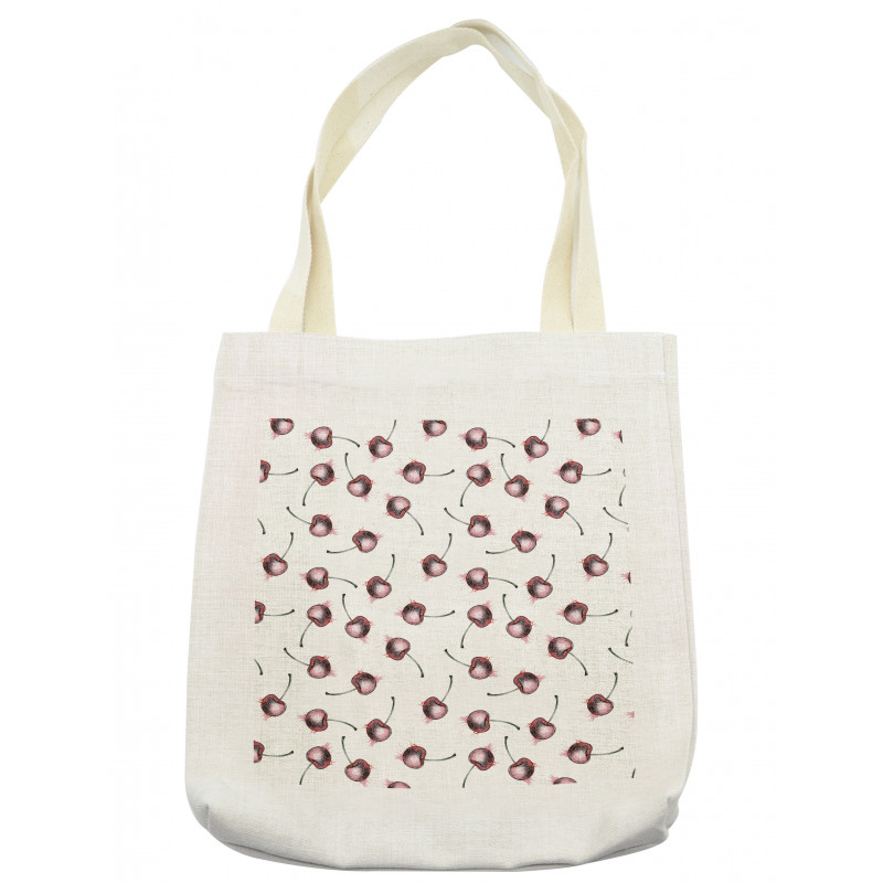 Grunge Sketch Fruit Tote Bag