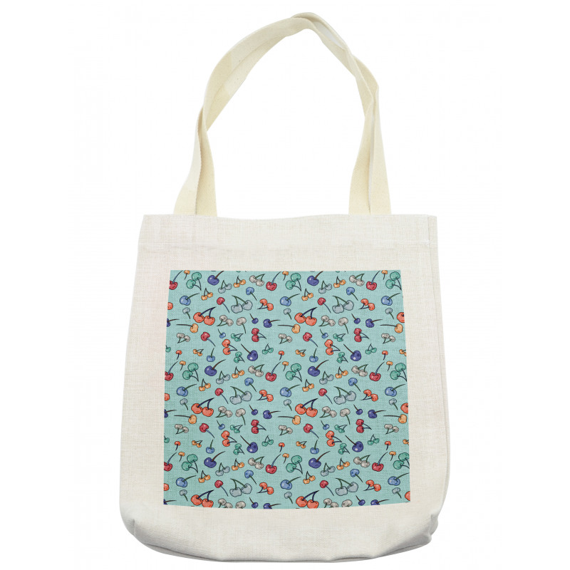 Summer Fruit Abstract Colors Tote Bag