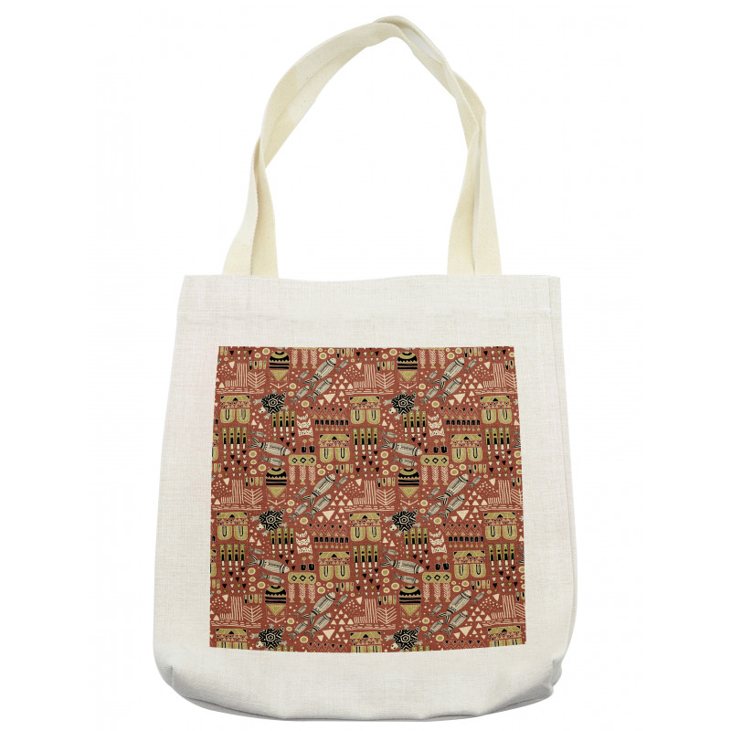 Primitive Animal Drawings Tote Bag