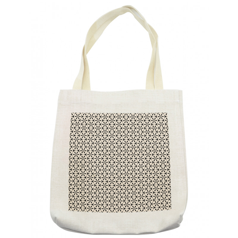 Continuing Hexagon Shapes Tote Bag