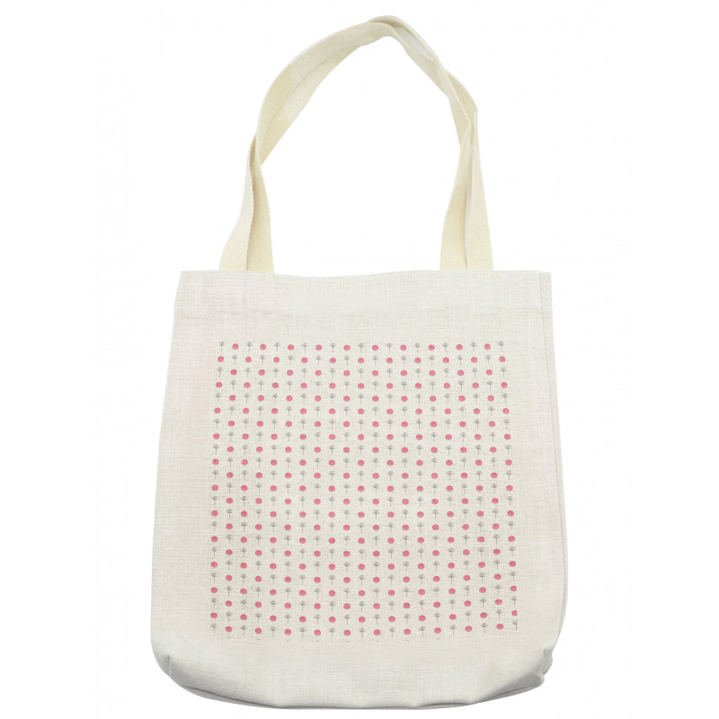 Botanical Dotwork Rounds Tote Bag