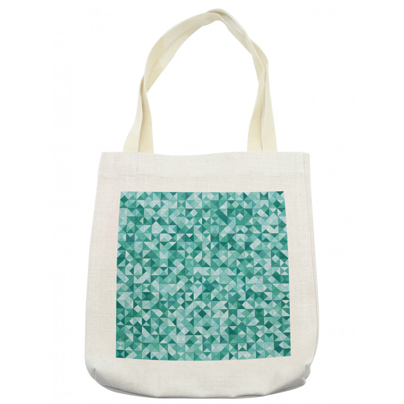 Triangle Mosaic Shape Tote Bag