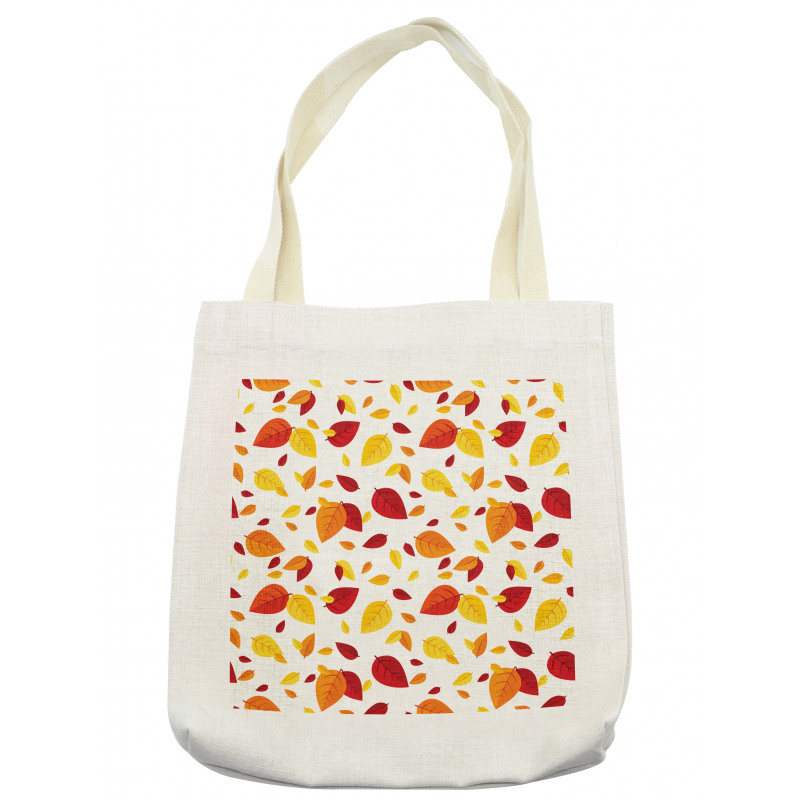 Seasonal Fall Leaves Tote Bag