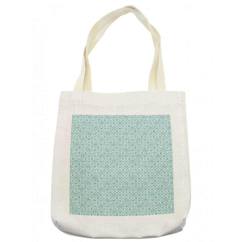 Abstract Heads Wavy Streaks Tote Bag