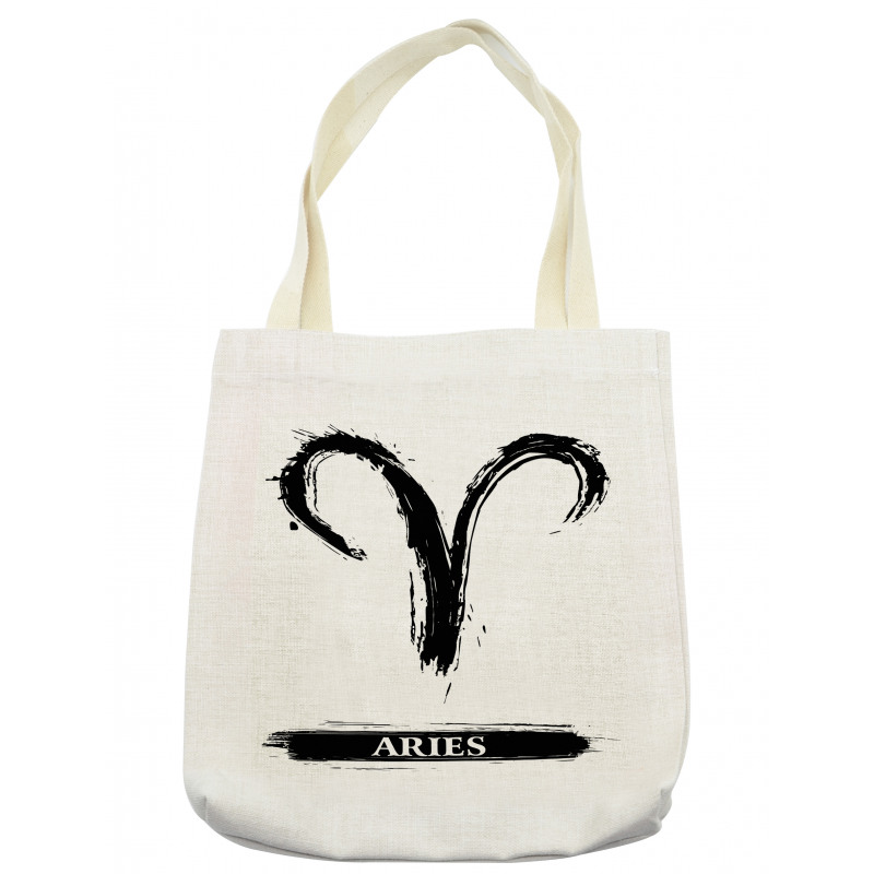 Aries Astrology Sign Tote Bag