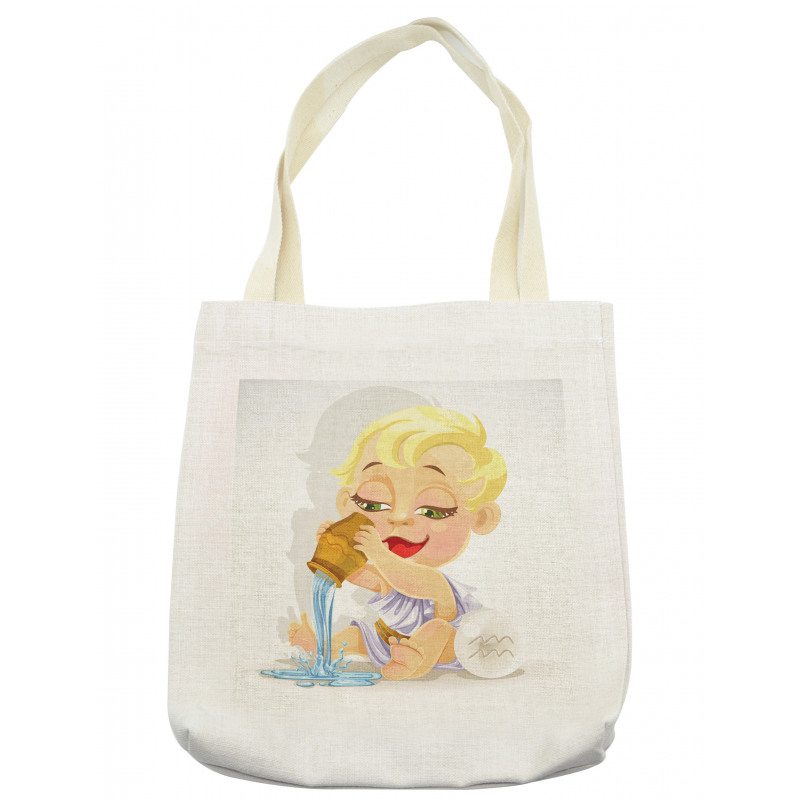 Baby Aquarius Zodiac Tote Bag