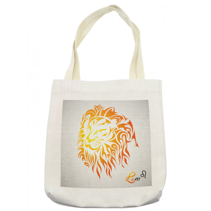 Leo Horoscope Sign Tote Bag