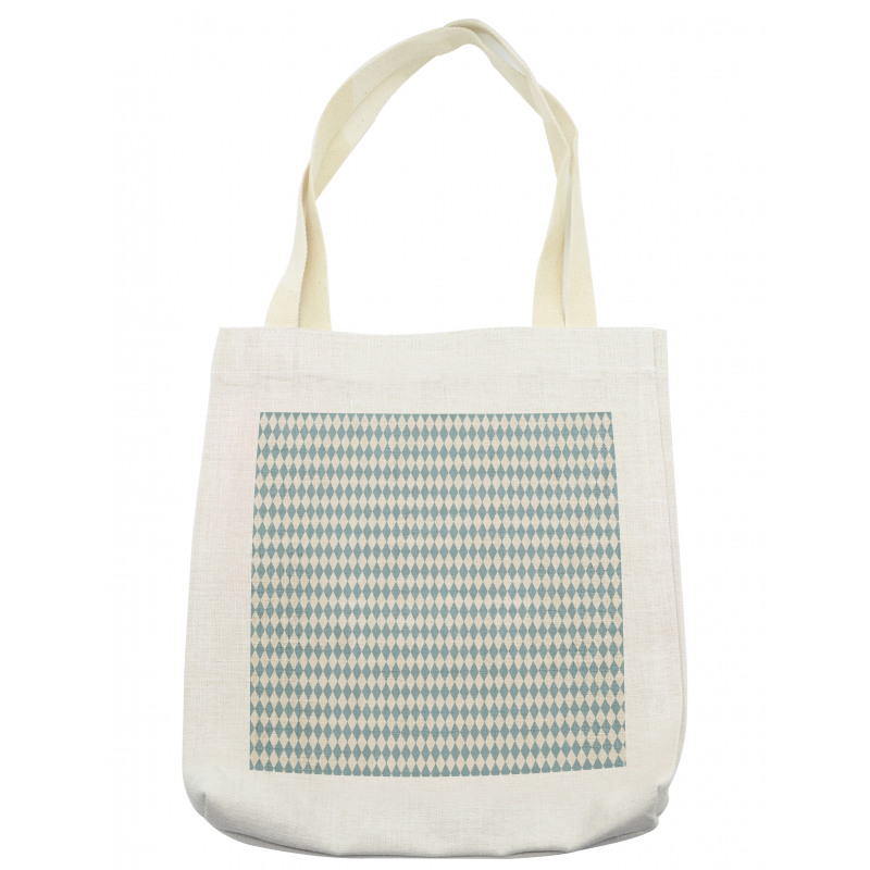 Diamond Check Rhombus Tote Bag