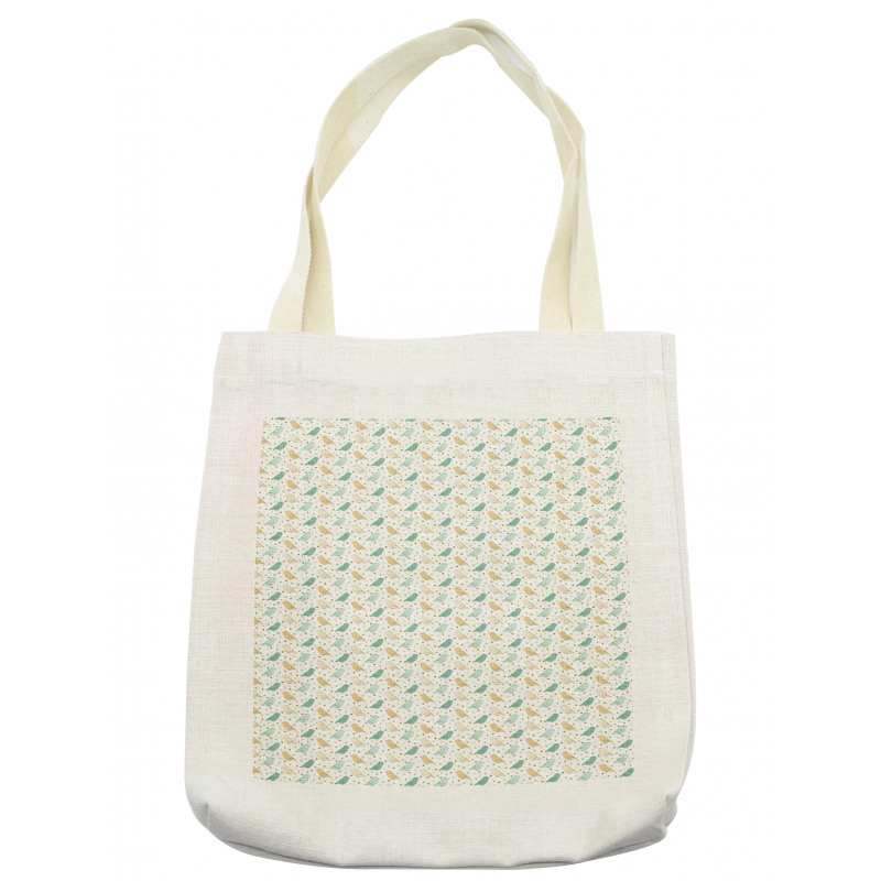 Little Birds and Dots Tote Bag