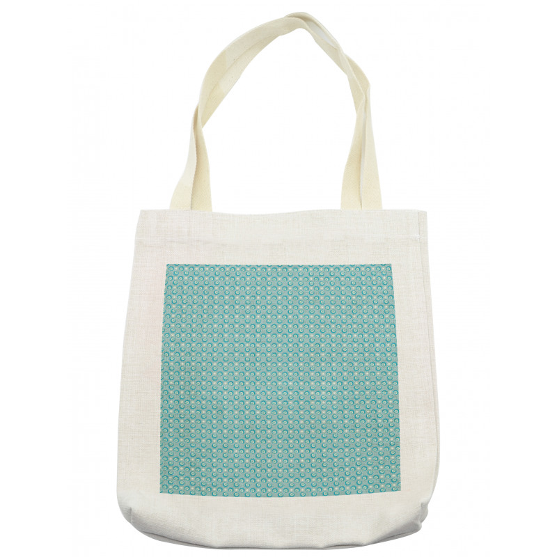 Pearl Shell and Petals Tote Bag