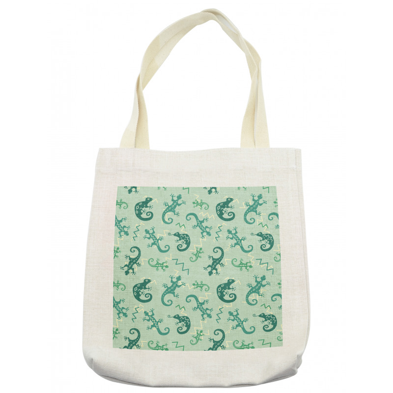 Exotic Lizard Reptile Tote Bag