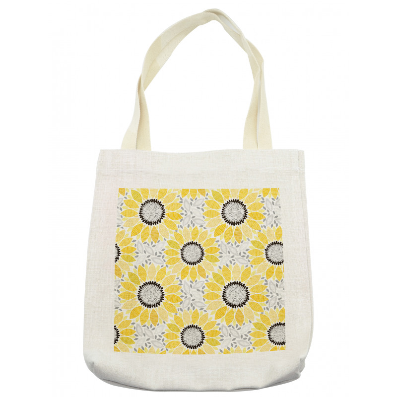 Sun Flower Nature Art Tote Bag