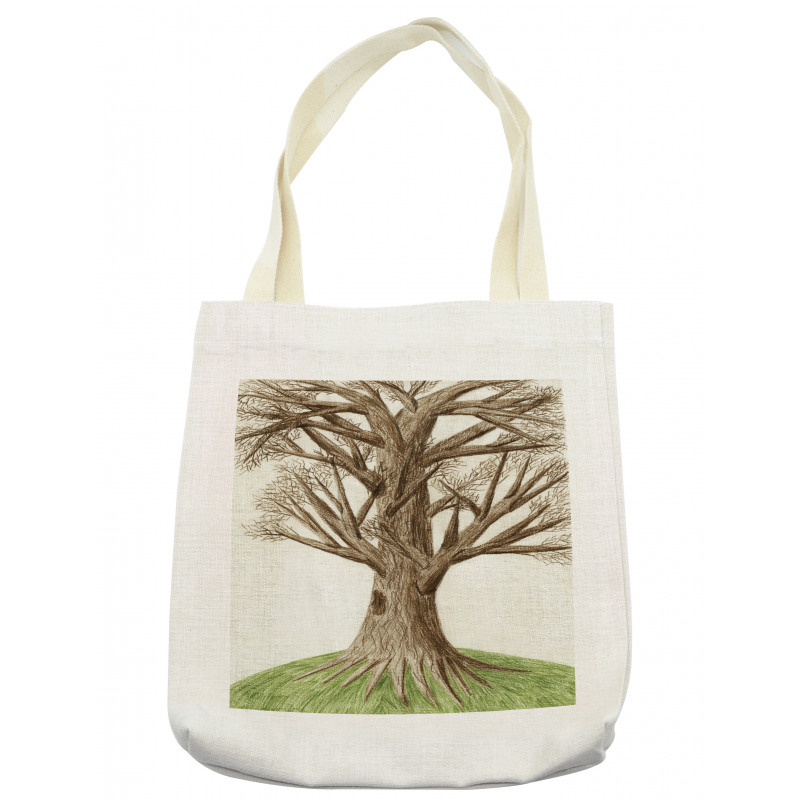 Sketch Nature Tote Bag