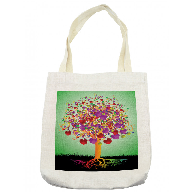 Magic Love Tree Heart Tote Bag