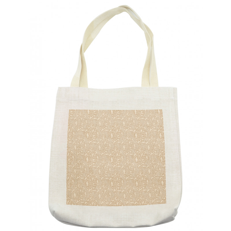 Swirling Seed Flowers Tote Bag