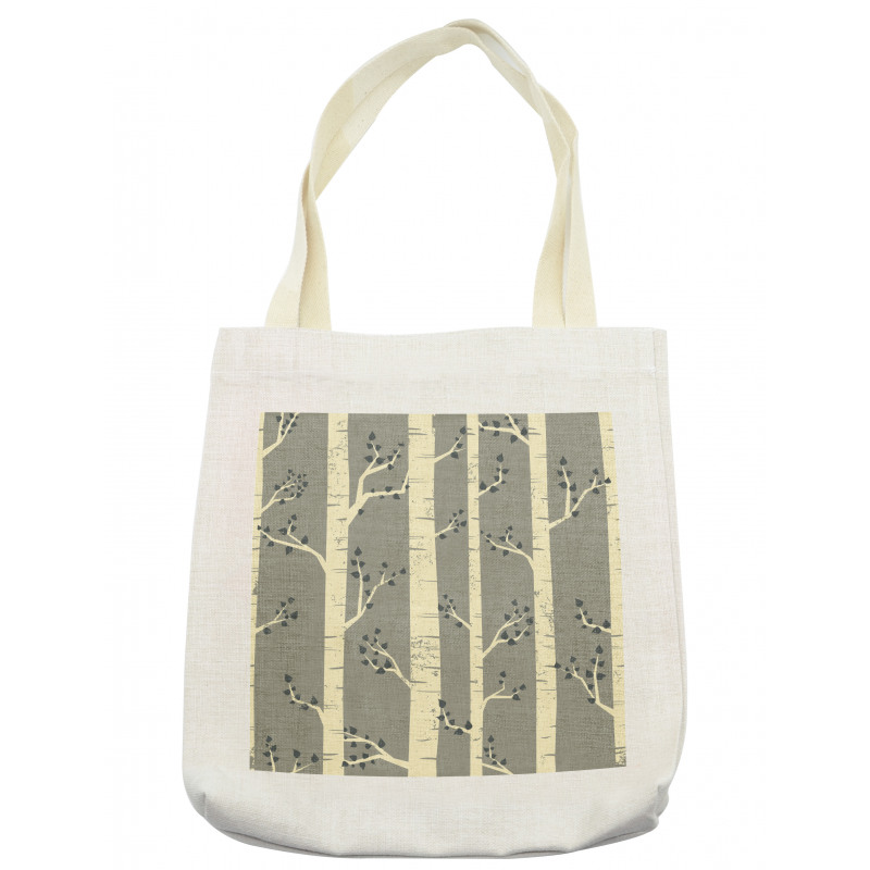 Birch Trees Nature Boho Tote Bag