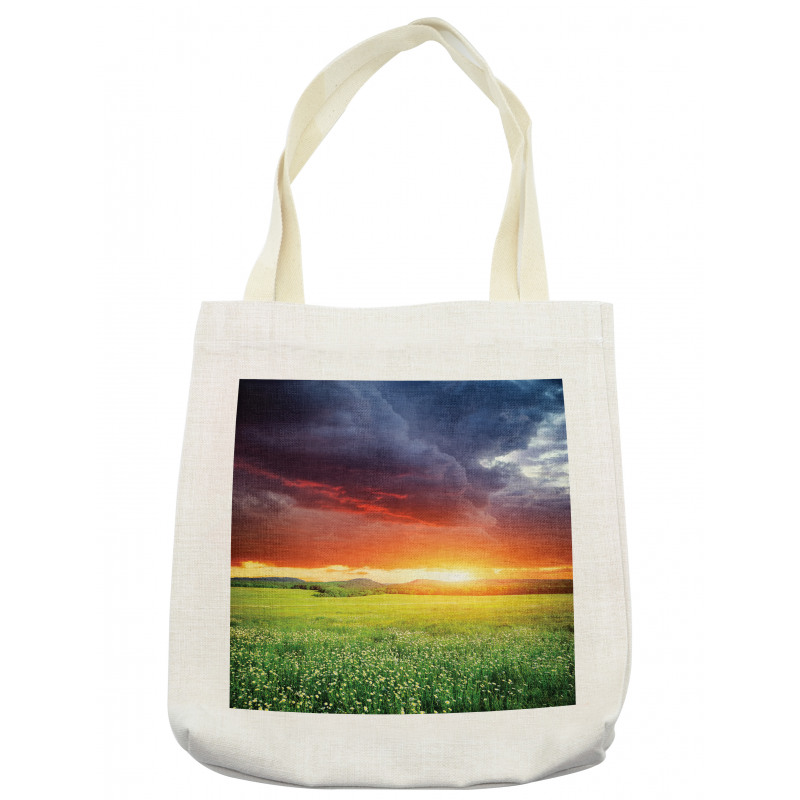 Sunset Modern View Tote Bag