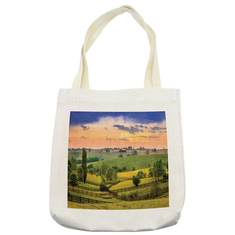 Surreal Countryside Tote Bag