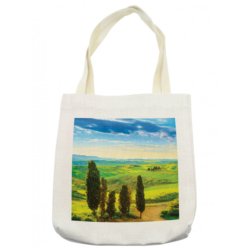 Rural Sunset in Italy Tote Bag