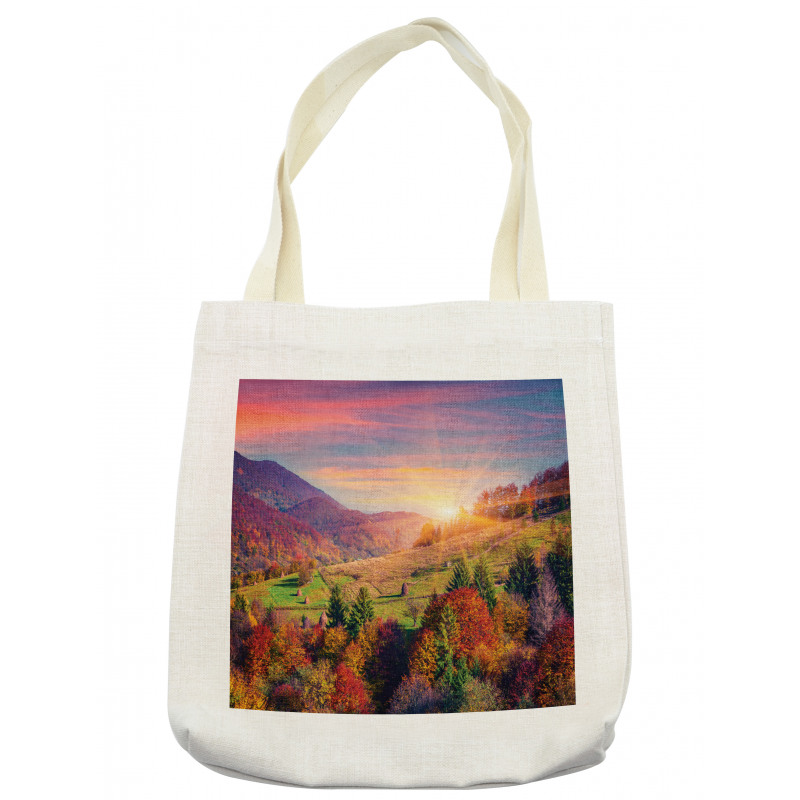 Morning in Mountain Tree Tote Bag