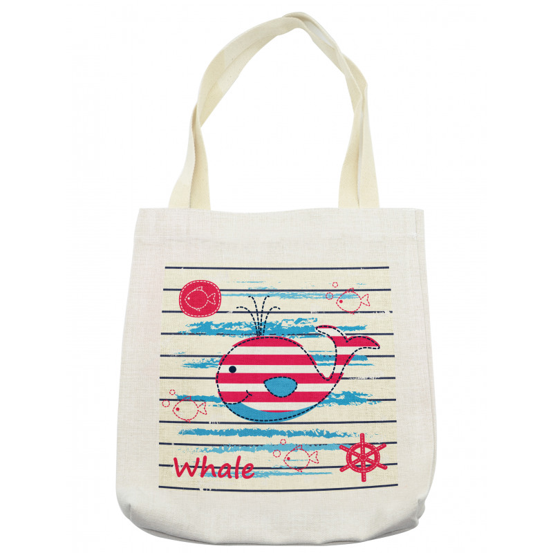 Fish Sailor Marine Sea Tote Bag